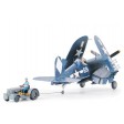 1/48eTamiya Vought F4U-1D Corsair - avec Moto Tug
