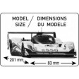 1/24e Heller STARTER KIT Peugeot 905 EV 1