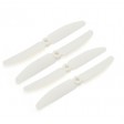 Hélices A2Pro blanches - 5x3 horaire et anti horaire(4 pcs)