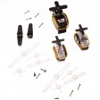 Ensemble de servos pour indoor 2 x hs40 + 1 x HS65hb