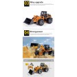 Bulldozer RC HUINA 1/18e - Prêt à rouler 