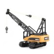 Grue sur chenilles avec cabine1/14e RC HUINA - Prêt à rouler