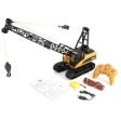Grue sur chenilles avec cabine1/14e RC HUINA - Prêt à rouler