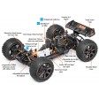 HPI Trophy Truggy 4.6 RTR Thermique