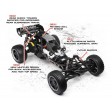 HPI Baja 5b 2.0 1/5e GUNMETAL 2.4ghz Thermique RTR