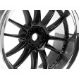 JANTE WORK XSA 02C 26mm CHROME/NOIR (3mm déport)  – la paire