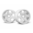 Jantes BLANCHES WARLOCK (83x56mm) (paire) , Savage , Hellfire, E-revo brushless