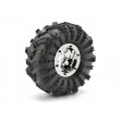 HPI - Jantes Rock 8 55x36mm Chrome S2