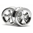 Jantes HPI 5 branches 26MM Chrome – la paire