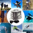 Caméra Panoramique Grande-angle AT-10 4K VR 360° BLEU