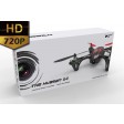 Drone Hubsan X4 H107CHD  LED et CAMERA HD 720P Noir-Vert 2.4GHZ Mode 2