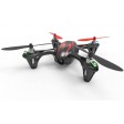 Hubsan X4 H107CHD LED et CAMERA HD 720P Mini Quad Noir-Rouge 2.4GHZ Mode 2
