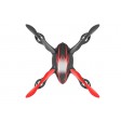 Hubsan X4 H107CHD LED et CAMERA HD 720P Mini Quad Noir-Rouge 2.4GHZ Mode 2