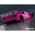 Carrosserie à peindre Bitty Design HYPER-GT8 SWB – 1/8ème