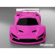 Carrosserie à peindre Bitty Design HYPER-GT8 SWB – 1/8ème