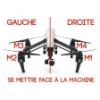 Moteur 3510 CCW M1,M3 pour DJI Inspire 1