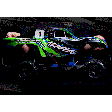 Traxxas Slash 4x4 Brushless 2S + HD PARTS Verte SUR-COMMANDE