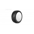 JetKo Roues jantes Revo blanche pneu STING Soft (2) 1/8e Buggy