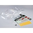 Carrosserie à peindre SCT monster avec autocollants 1/10