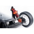 Axe d'amortisseur 3x37mm avant traité Titane Koswork (2) Optima Series