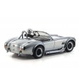 Kyosho First Mini-Z 1:28 Shelby Cobra 427 S/C 1960 Chrome