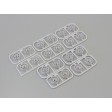 Jantes blanches multi offset (kit 20 pièce(s) - MINI-Z 2WD MR02/03