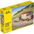 1/24e Heller Citroen HY + Goods Trailer