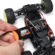 1/28e Losi Micro-T 2S 2WD Stadium Truck Blanche RTR