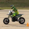 Losi 1/4 Promoto-SM FXR Supermoto RTR Blanche avec accu, chargeur