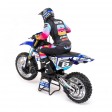Losi 1/4 Promoto-MX Motorcycle RTR ClubMX Bleu