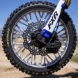 Losi 1/4 Promoto-MX Motorcycle RTR ClubMX Bleu