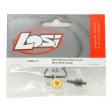 Ensemble roue/vis sans fin de transmission : 1/24 MRC/4X4 TREKKER
