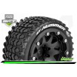Roues Louise MFT ST-HUMMER Jantes 2.8" Bead-Lock Noires - Hexa 12mm - offset 1,27cm 1/10e