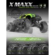 Roues Louise RC X-CHAMP MFT Jantes noires Hexa 24mm X-MAXX (x2)