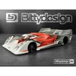 Carrosserie à peindre Bitty Design LSM19 (UltraLight) 1/12ème Pan-car