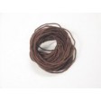 Cordonnet marron 1,5MM X 2M