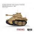 Meng Char PzKpfw V Panther (SERIE WORLD WAR TOON) (EASY CLIP)
