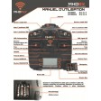 MhdFly MHD8X 2.4 GHz S-FHSS Double antenne Mode 1