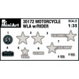 1/35e MiniArt U.S. Moto WLA avec motard
