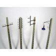 1/35e MiniArt Set 4 poteaux télégraphiques