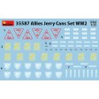 1/35e MiniArt Set de Jerry Cans Allies WWII