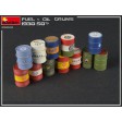 1/35e MiniArt Barils de carburant et d'huile 1930/1950