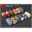 1/35e MiniArt Barils de carburant et d'huile 1930/1950