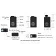 Caméra 1080p Mobius ACTIONCAM V3 Lens C2 131°