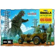 1/25e MPC Godzilla Army JEEP 