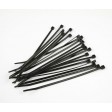 Colliers Nylon noirs taille M (15cm) 10 pièces - Muchmore