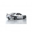 Kyosho Carrosserie AutoScale MA-020S Mini-Z Nissan GT-R R33 V-Spec Chrome 20th Anniversaire