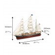 1/75e Artesanía Latina BELEM Navire-École Français
