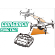 Drone Galaxy Visitor 2 Gris MODE 1, caméra intégrée+carte SD-RTF