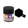 Pot de peinture acrylique Tamiya X-1 Noir brillant 10ml